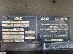 Samro gesloten bak
