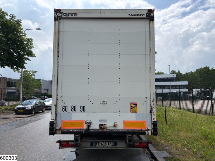 Samro gesloten bak