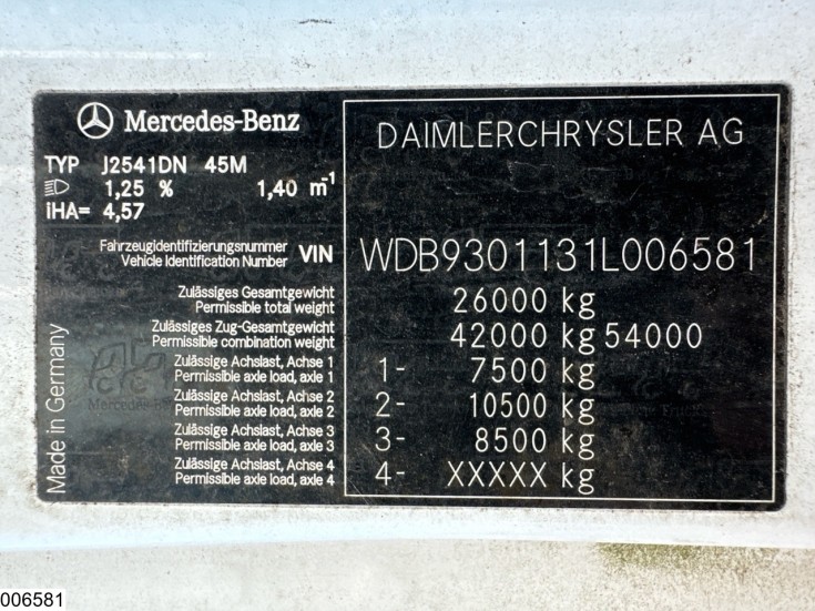 Mercedes Actros 2541