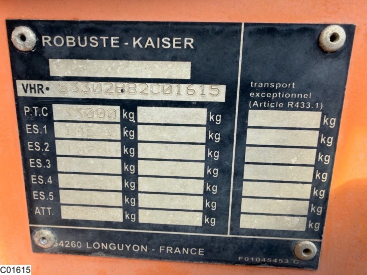 Robuste kipper