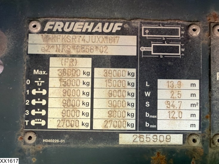 Fruehauf Tautliner