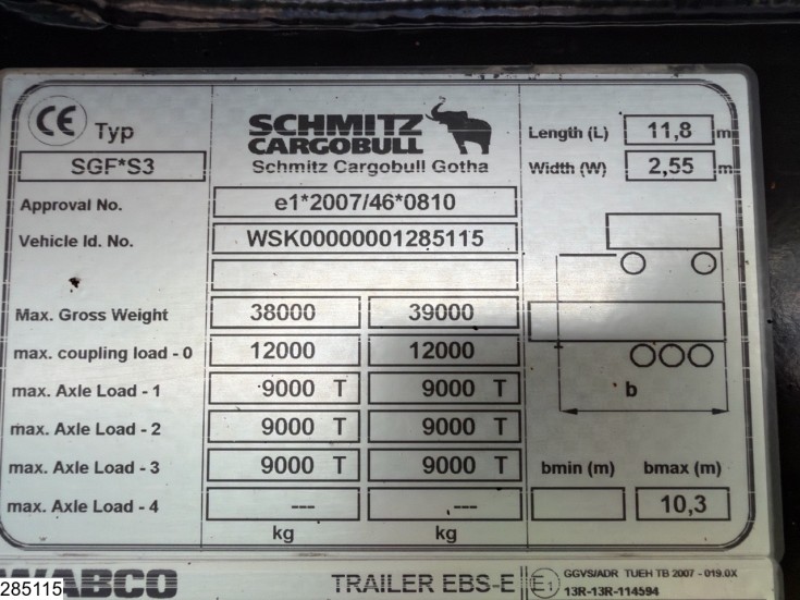 Schmitz kipper