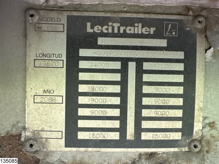 Lecitrailer Tautliner