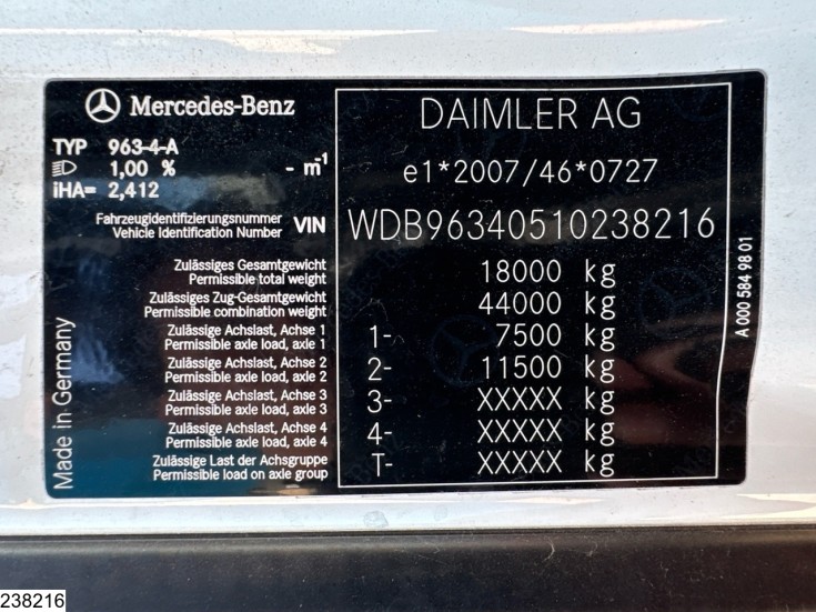 Mercedes Actros 1843