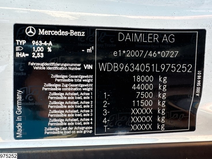 Mercedes Actros 1843