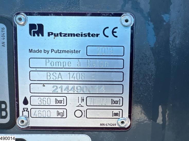 Putzmeister BSA 1408E