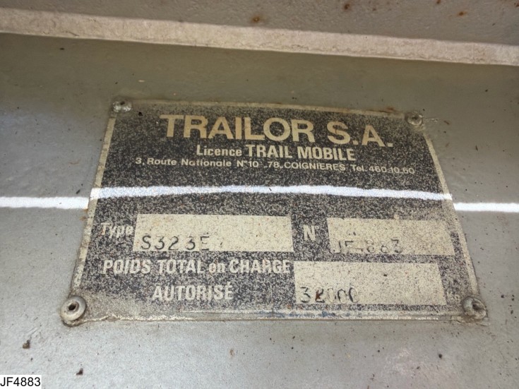 Trailor open laadbak