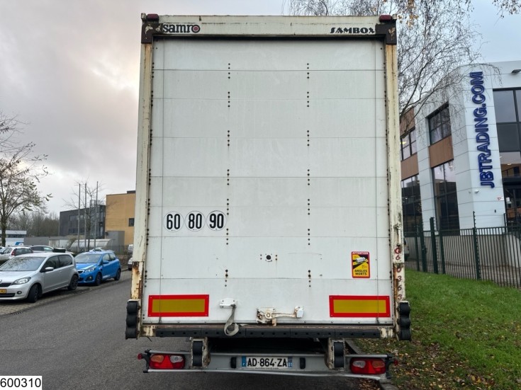 Samro gesloten bak
