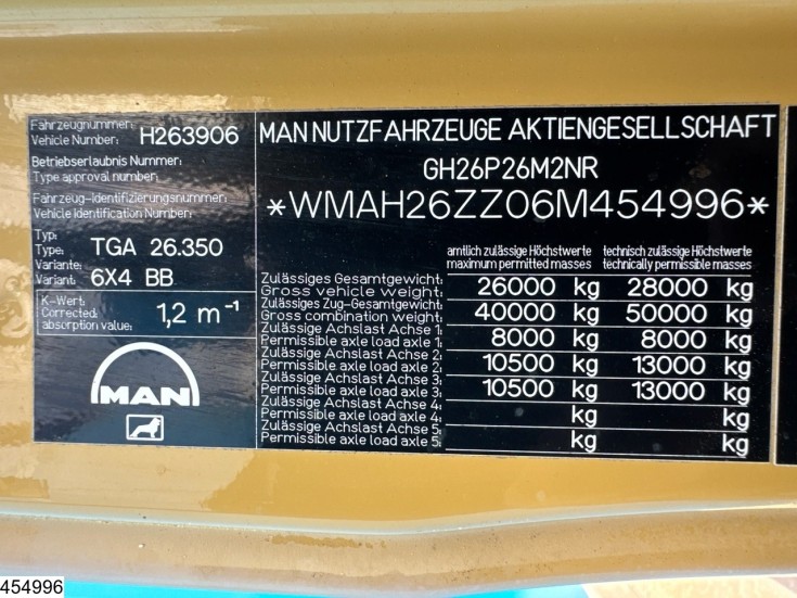 MAN TGA 26 350