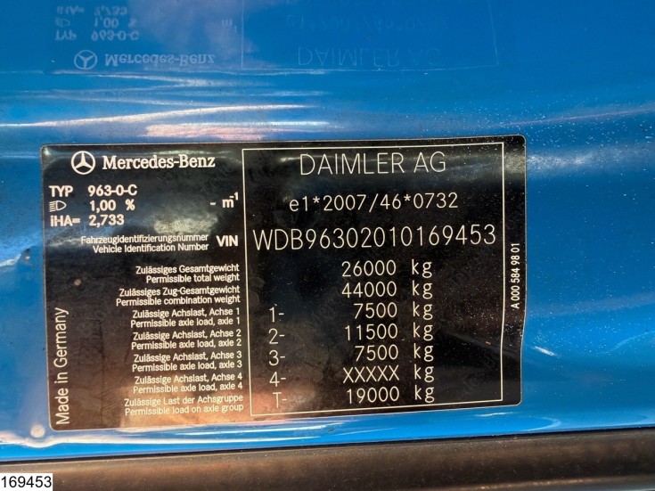 Mercedes Actros 2543