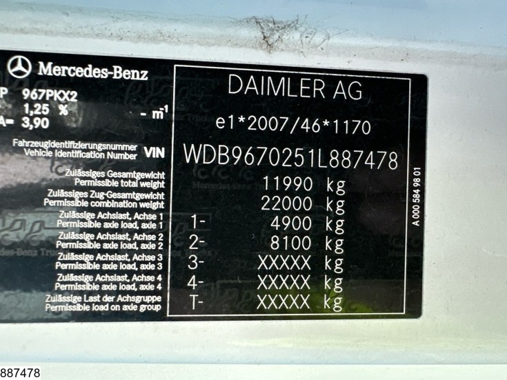 Mercedes Atego 1221