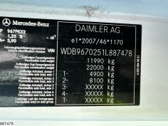 Mercedes Atego 1221