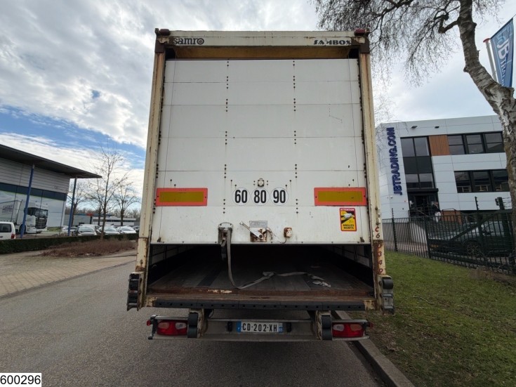 Samro gesloten bak