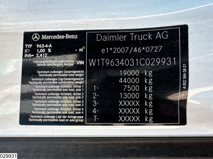 Mercedes Actros 1845