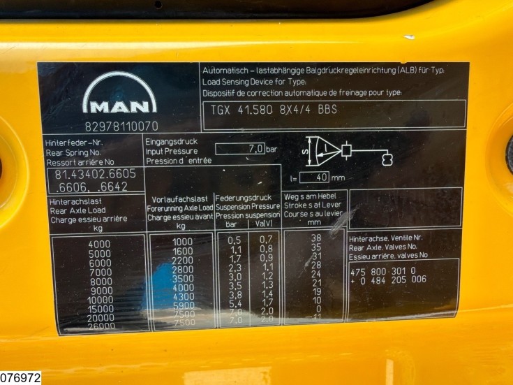 MAN TGX 41 580