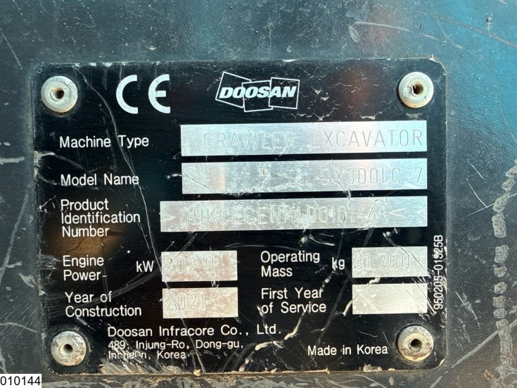Doosan DX300LC-7
