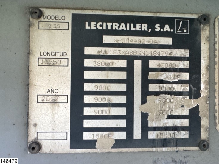 Lecitrailer Koel vries