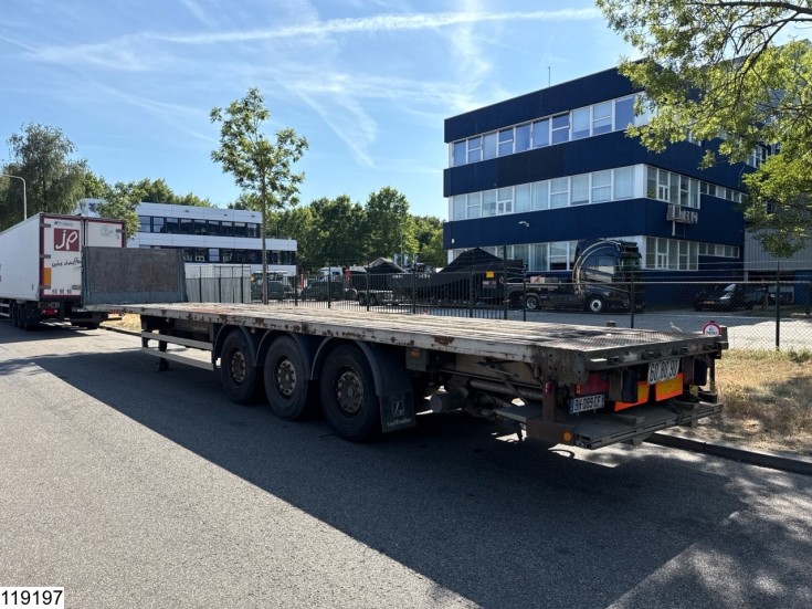 Lecitrailer open laadbak