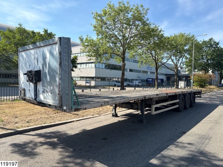 Lecitrailer open laadbak