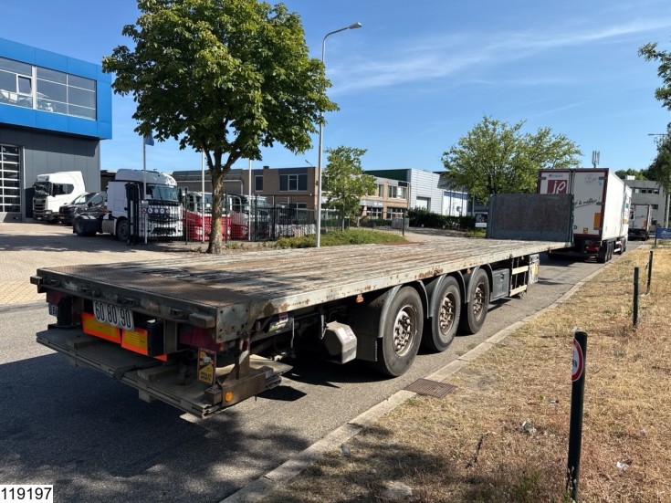 Lecitrailer open laadbak