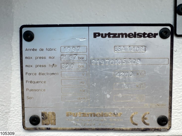Putzmeister BSA 1408D