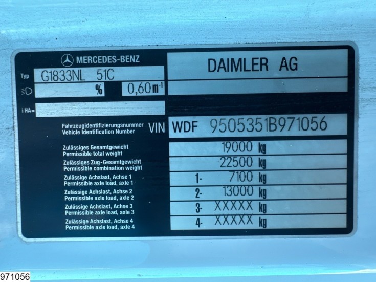 Mercedes Axor 1833