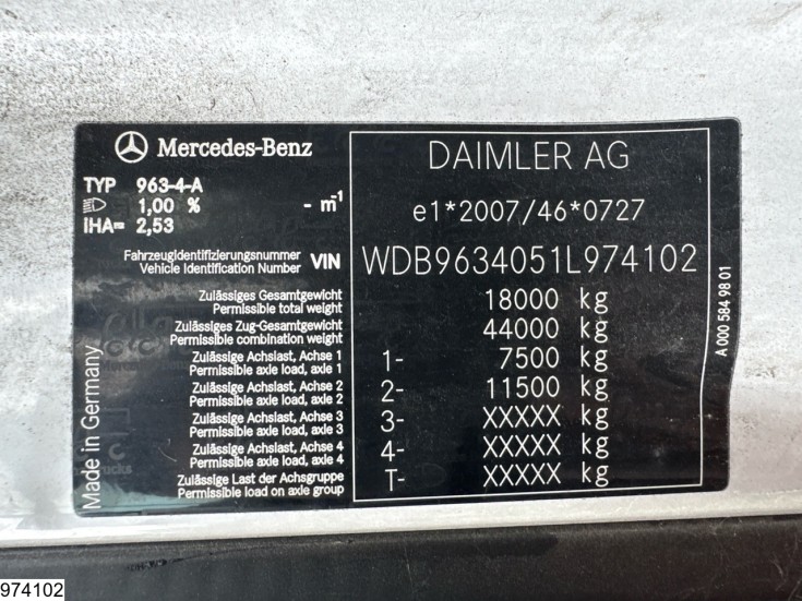 Mercedes Actros 1843