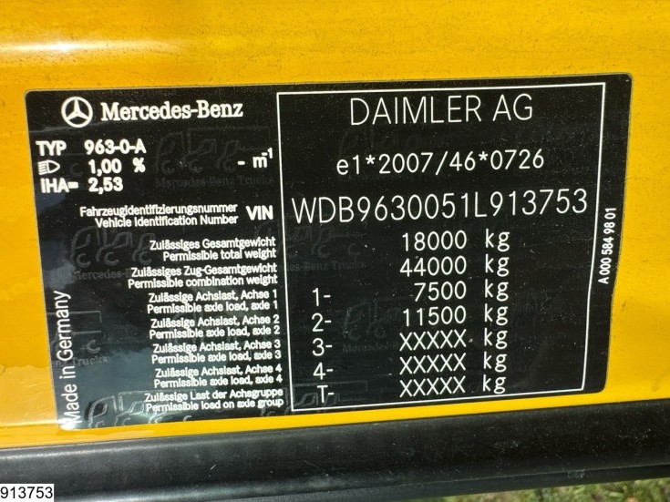 Mercedes Actros 1843