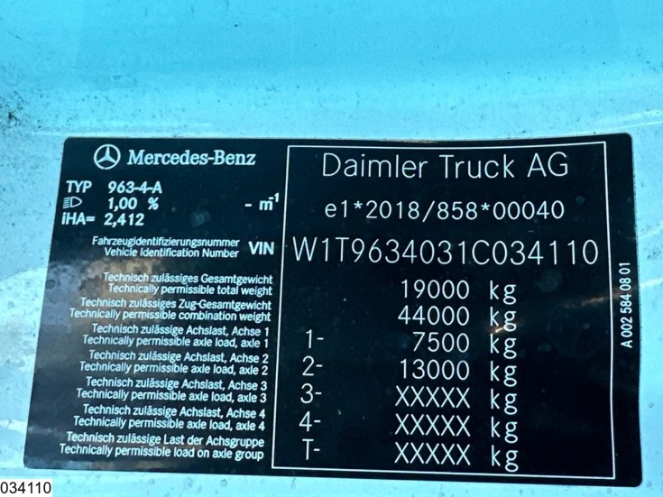 Mercedes Actros 1845