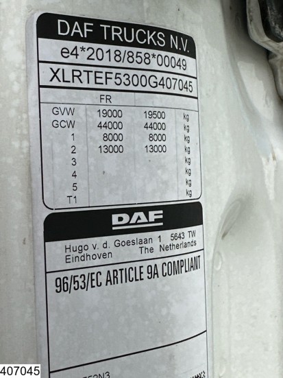 DAF XF 480