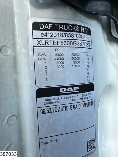 DAF XG 480