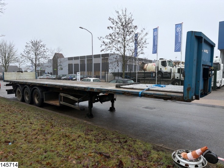 Lecitrailer open laadbak