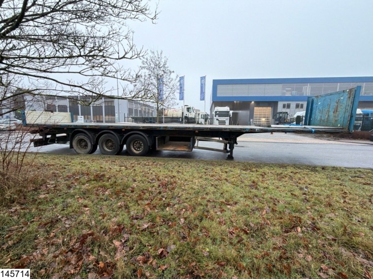 Lecitrailer open laadbak