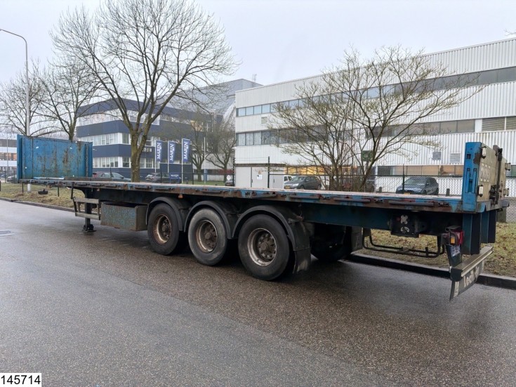 Lecitrailer open laadbak