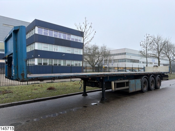 Lecitrailer open laadbak