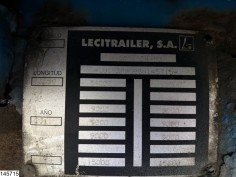Lecitrailer open laadbak