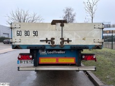 Lecitrailer open laadbak
