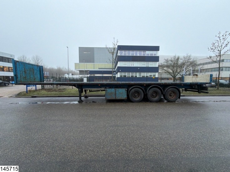 Lecitrailer open laadbak