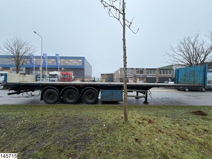 Lecitrailer open laadbak