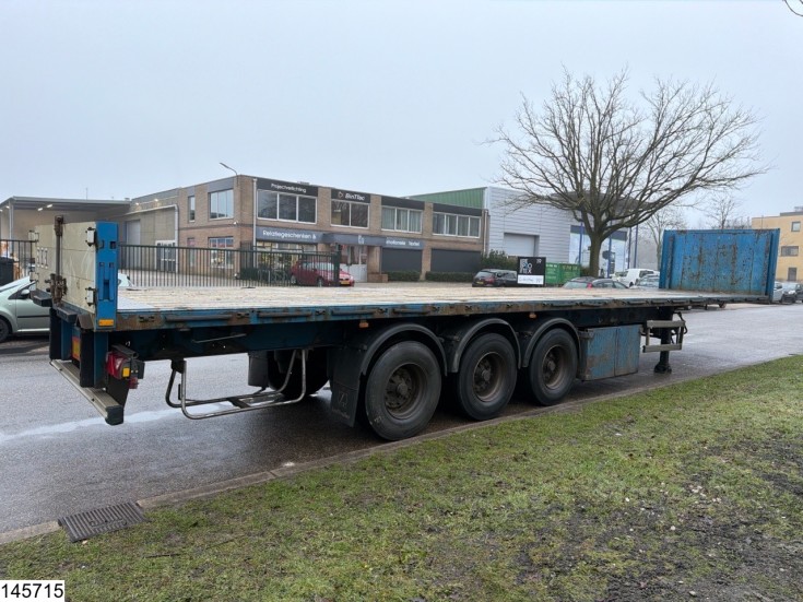 Lecitrailer open laadbak