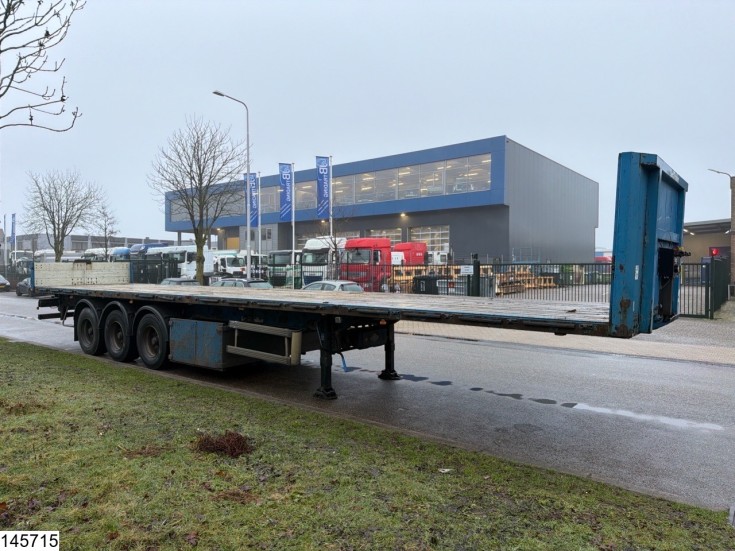 Lecitrailer open laadbak
