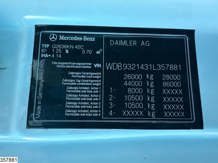 Mercedes Actros 2636