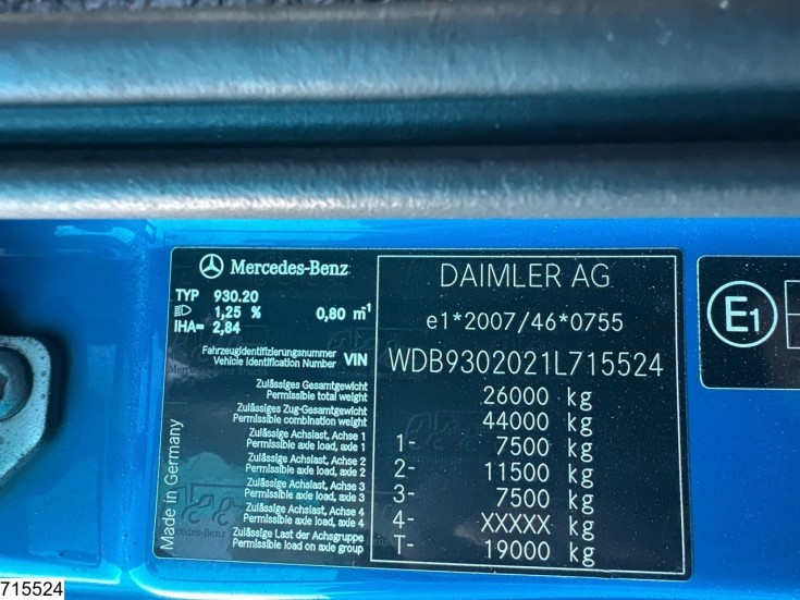 Mercedes Actros 2541