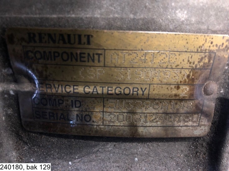 Renault AT2412C, Automatic, Retarder