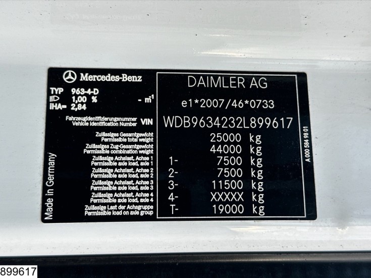 Mercedes Actros 2545