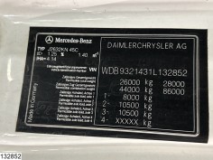 Mercedes Actros 2632