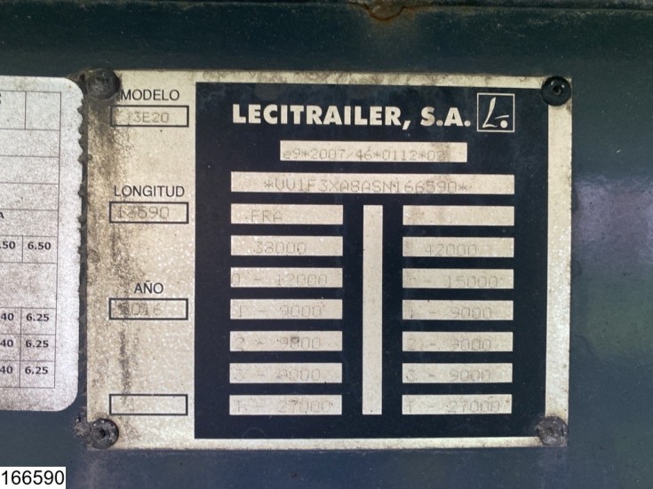 Lecitrailer Koel vries