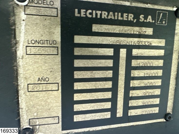 Lecitrailer Koel vries