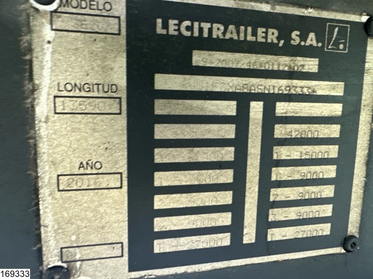 Lecitrailer Koel vries