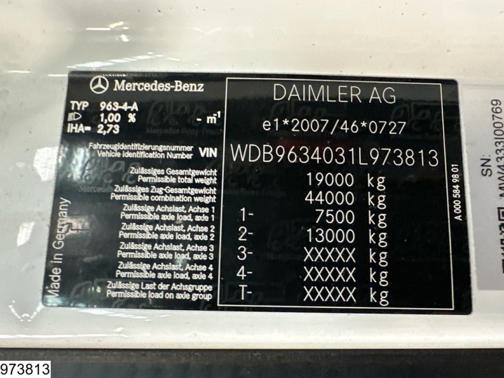 Mercedes Actros 1843